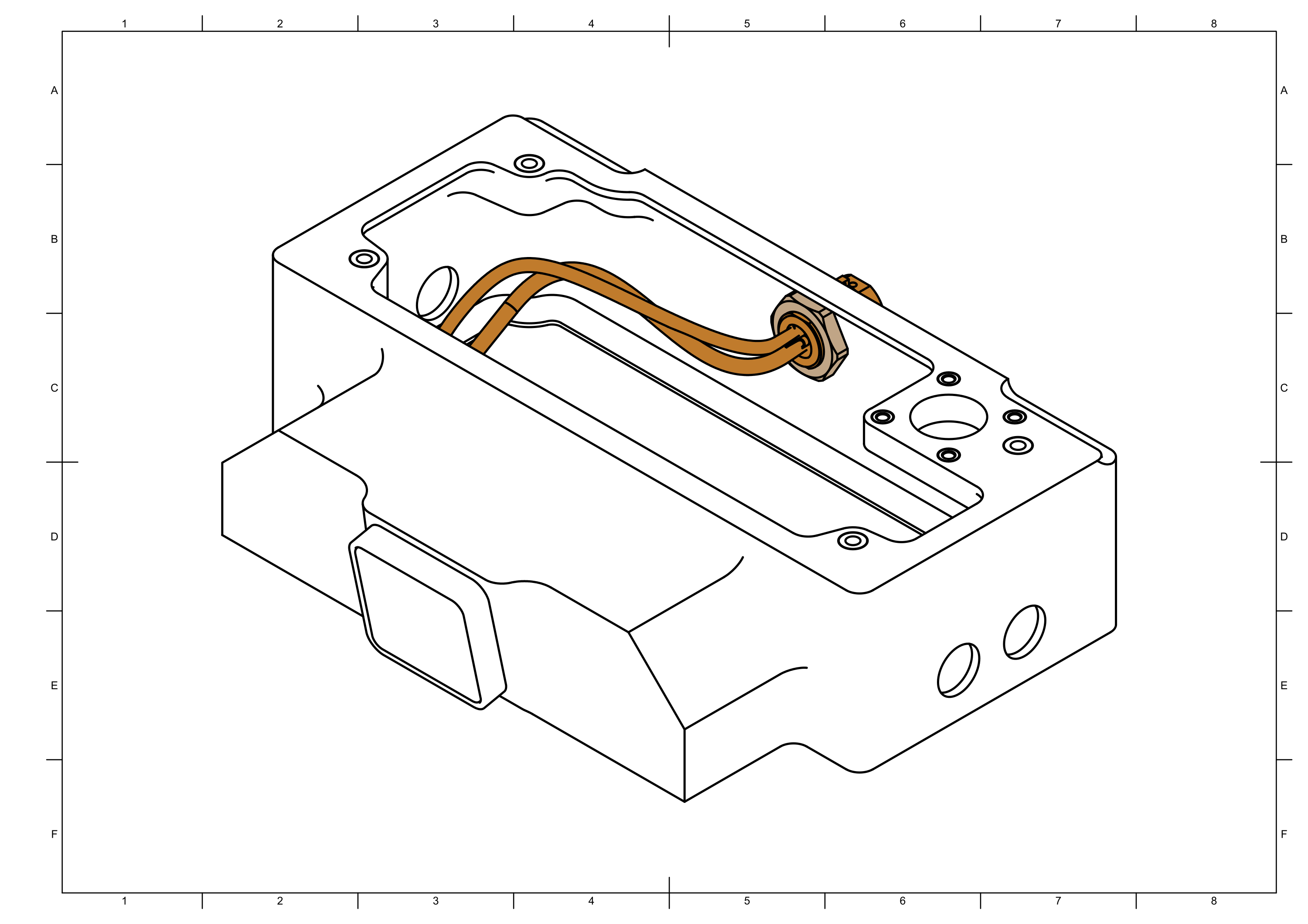 MEB power cable attached